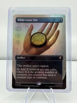 White Lotus Tile (Borderless) Avatar: The Last Airbender Foil - Image 1