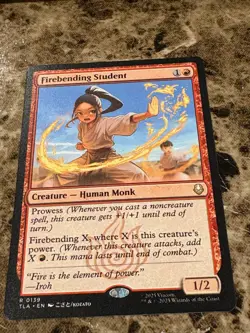 FIREBENDING STUDENT Magic MTG Avatar - Image 1