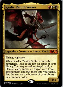 Kaalia, Zenith Seeker Core Set 2020 Mythic NM Magic: The Gathering 210 Normal - Image 1
