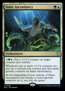 1x Simic Ascendancy NM Eng MTG - Bloomburrow Commander - Image 1