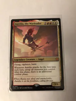 Aurelia, the Warleader | MTG | FDN | NM |NORMAL | #651 - Image 1