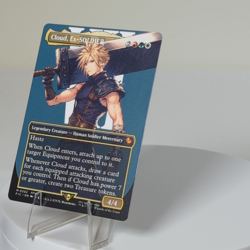 Cloud, Ex-Soldier Borderless 202 Final Fantasy FIC MTG NM Regular See Video - Image 2