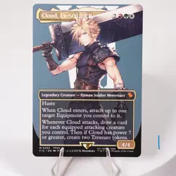 Cloud, Ex-Soldier Borderless 202 Final Fantasy FIC MTG NM Regular See Video - Image 3