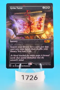 MTG Grim Tutor (Alternate Art) Core Set 2021 Regular #315 - Image 1