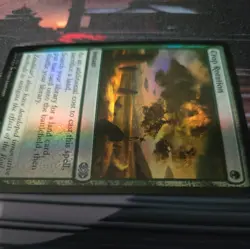 MTG Magic the Gathering Crop Rotation (161/503) Double Masters NM FOIL - Image 2