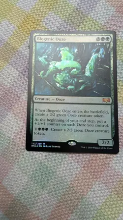FOIL - Biogenic Ooze - Foil Ravnica Allegiance 122/259 Foil Mythic - Image 1
