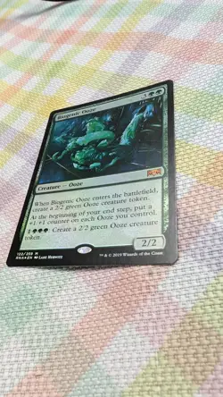 FOIL - Biogenic Ooze - Foil Ravnica Allegiance 122/259 Foil Mythic - Image 3