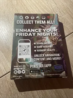 Chatterfang Squirrel General AR-Enhanced Commander Token MtG Pinfinity - Image 2