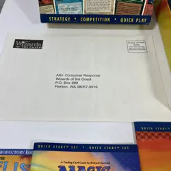 (NEW) Magic The Gathering Quick Start Set Rivals 1996 Wizards Of The Coast - Image 5