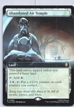 Abandoned Air Temple (Extended Art) R Avatar: The Last Airbender 386 NM Foil - Image 1
