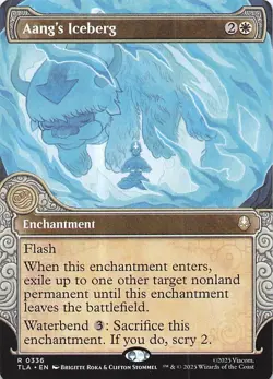 Aang's Iceberg (Showcase) R Avatar: The Last Airbender 336 NM Normal - Image 1