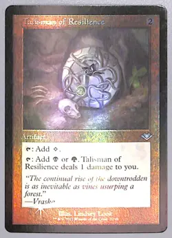 Talisman of Resilience - Retro Frame - Foil - 37 - Modern Horizons (MH1) MTG - Image 1