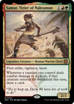 MTG Samut, Vizier of Naktamun - 45 / English / Near Mint - Image 1
