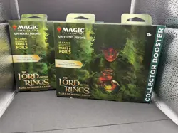 2x Lot Magic The Gathering Lord of the Rings OMEGA Collector BOOSTER SEALED 195166205274 - Image 2