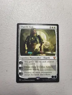 MTG Elspeth Tirel - Commander: Phyrexia: All Will Be One (ONC) #64 - Magic NM - Image 1