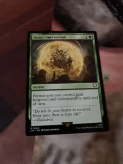 Heroic Intervention Commander: the Lord of the Rings: Tales of Middle-Earth NM - Image 1