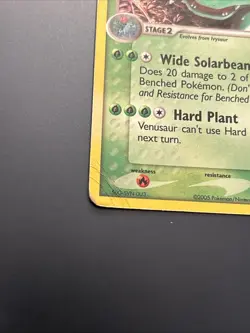 Pokemon TCG Venusaur 6/17 Holo Rare 2006 POP Series 2 HP - Image 2