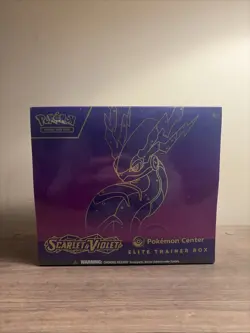 Pokemon Scarlet & Violet Elite Trainer Box Miraidon Pokemon Center ETB SEALED ** 820650853418 - Image 1