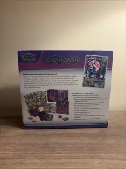 Pokemon Scarlet & Violet Elite Trainer Box Miraidon Pokemon Center ETB SEALED ** 820650853418 - Image 3