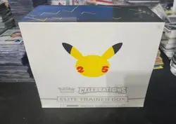 Pokemon TCG Celebrations 25th Anniversary Elite Trainer Box ETB Sealed Box New - Image 1