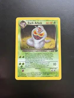 Dark Arbok 2/82 Team Rocket Holo 2000 Pokemon Vintage LP 💎 - Image 1