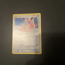 2006 Pokemon Crystal Guardians Stamped Holo 13/100 Wigglytuff - Image 2