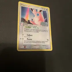 2006 Pokemon Crystal Guardians Stamped Holo 13/100 Wigglytuff - Image 3