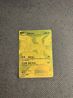Pokemon TCG Zekrom 115/113 Legendary Treasures Secret Rare MP - Image 3