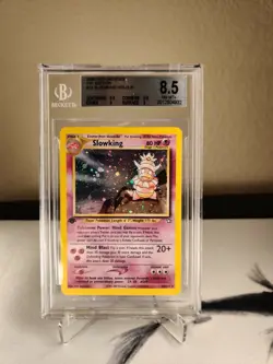 2000 Pokemon Neo Genesis 1st Edition Holo Slowking #14 BGS 8.5 NM-MT+ - Image 1