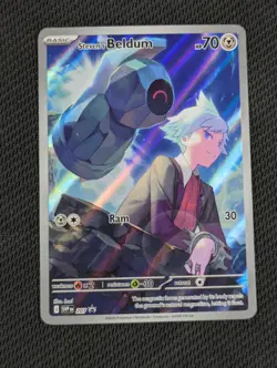 Steven's Beldum 207 Pokemon Scarlet and Violet Promo Holofoil - Image 1