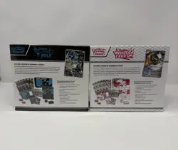 Pokemon Center Black Bolt and White Flare ETB Set Factory Sealed - Image 3