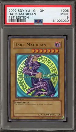 Yu-Gi-Oh! Dark Magician Starter Deck Yugi 1st Edition Ultra Rare SDY-006 PSA 9 - Image 1
