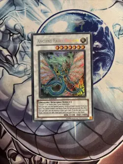 (83) Yugioh! Ancient Fairy Dragon CT06-EN002 Secret Rare Limited Edition LP - Image 1