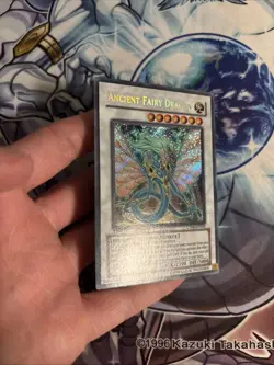 (83) Yugioh! Ancient Fairy Dragon CT06-EN002 Secret Rare Limited Edition LP - Image 3