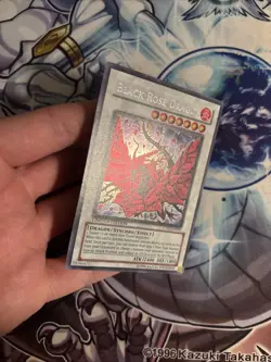 (83) Black Rose Dragon CT05-EN003 Yu-Gi-Oh Limited Edition LP - Image 4