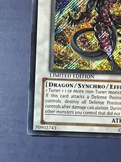 Yugioh Red Dragon Archfiend CT05-EN002 Secret Rare Limited NM/M - Image 5