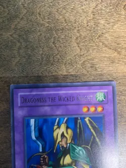 Yu-Gi-Oh! Dragoness The Wicked Knight LOB-086 1st Edition MP - Image 2