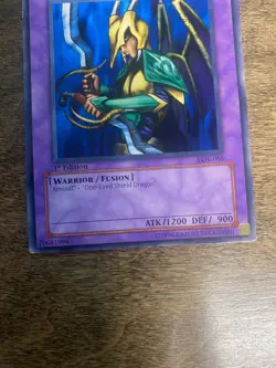 Yu-Gi-Oh! Dragoness The Wicked Knight LOB-086 1st Edition MP - Image 3