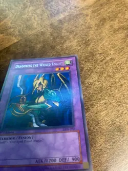 Yu-Gi-Oh! Dragoness The Wicked Knight LOB-086 1st Edition MP - Image 4