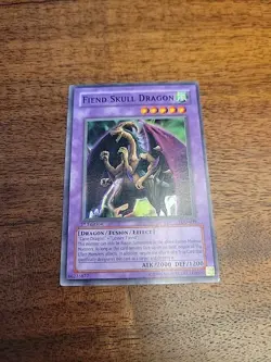 Yugioh Fiend Skull Dragon LOD-039 Super Rare 1st Ed - Image 1