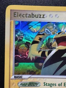 Misprint Electabuzz 22/115 EX Unseen Forces Pokemon Card Reverse Holo Near Mint - Image 3