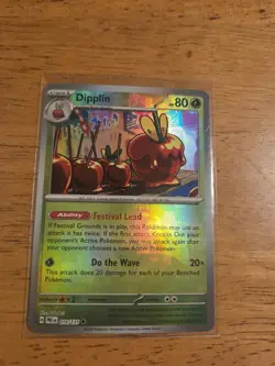 Pokemon Cards ! Applin on a pokemon pattern and Dipplin on maste ball pattern - Image 3