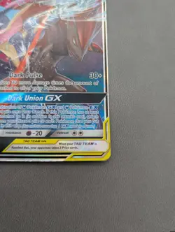 Pokemon TCG Greninja & Zoroark GX Holo Ultra Rare Card 107/214 Unbroken Bonds NM - Image 4