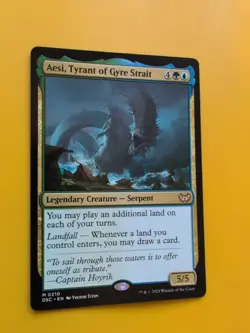 Aesi, Tyrant of Gyre Strait. DSC Serpent MTG Card. Rare NM as shown. - Image 3