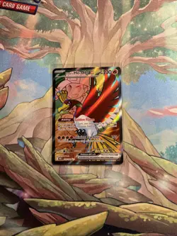 DRI 209/182 Ethan's Ho-Oh Ex Ultra Rare Pokemon Card TCG NM Condition - Image 1