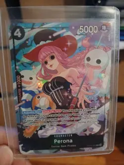 Perona OP10-092 Premium Card Collection Promo Near Mint NM English One Piece TCG - Image 1