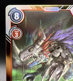 MetalGreymon BT1-114 SEC - Digimon Card - Image 5
