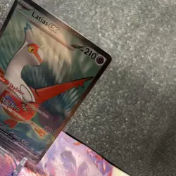 Pokemon Latias EX TCG Full Art Holo Card 220/191 Sv08: Surging Sparks Ultra Rare - Image 3