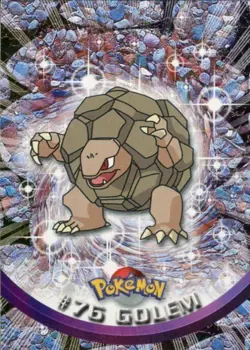 Golem 76 TOPPS Black Label Pokemon Card LP - Image 1