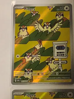 PIDGEY, PIDGEOTTO, PIDGEOT OBF ENGLISH 6 Cards Pokemon Tcg - Image 3
